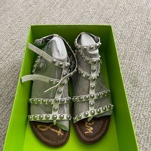 Sam Edelman Eaven Leather Gladiator Sandals